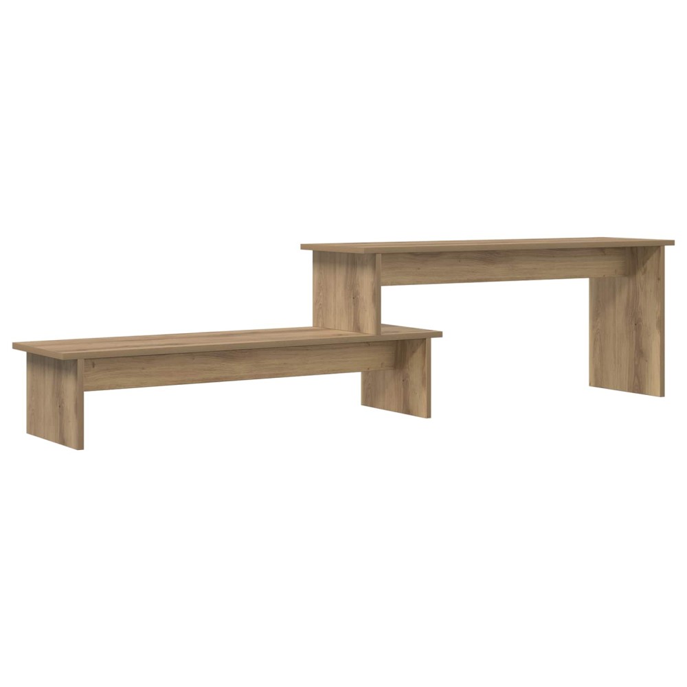 vidaXL Σετ επίπλου τηλεόρασης 180,5 x 30 x 43 εκ. Artisan Oak