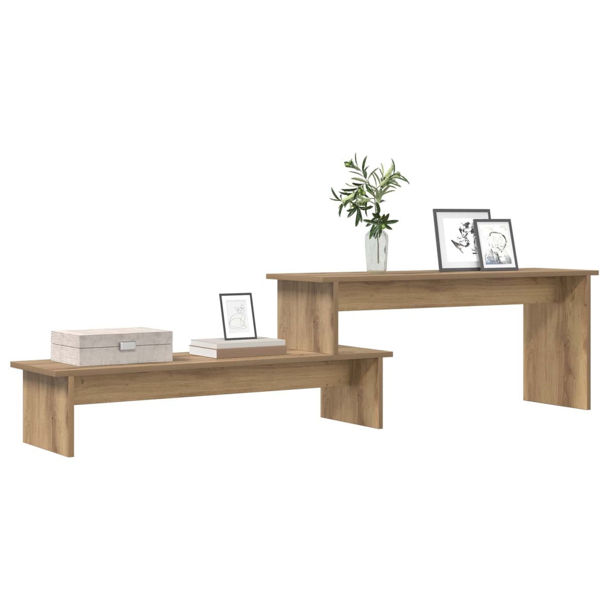 vidaXL Σετ επίπλου τηλεόρασης 180,5 x 30 x 43 εκ. Artisan Oak