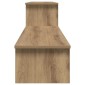 vidaXL Σετ επίπλου τηλεόρασης 180,5 x 30 x 43 εκ. Artisan Oak