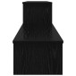 vidaXL Σετ επίπλου τηλεόρασης 180,5 x 30 x 43 εκ. Μαύρη Οξυά