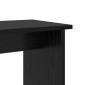vidaXL Σετ επίπλου τηλεόρασης 180,5 x 30 x 43 εκ. Μαύρη Οξυά