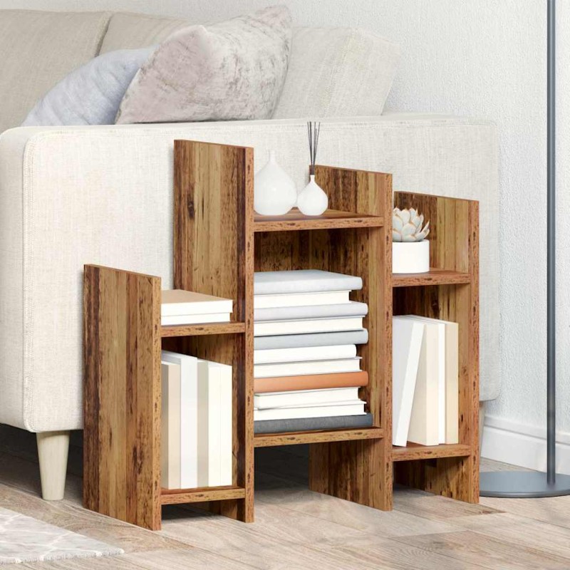vidaXL Βοηθητικό ντουλάπι Παλιό ξύλο 60 x 26 x 60 εκ.