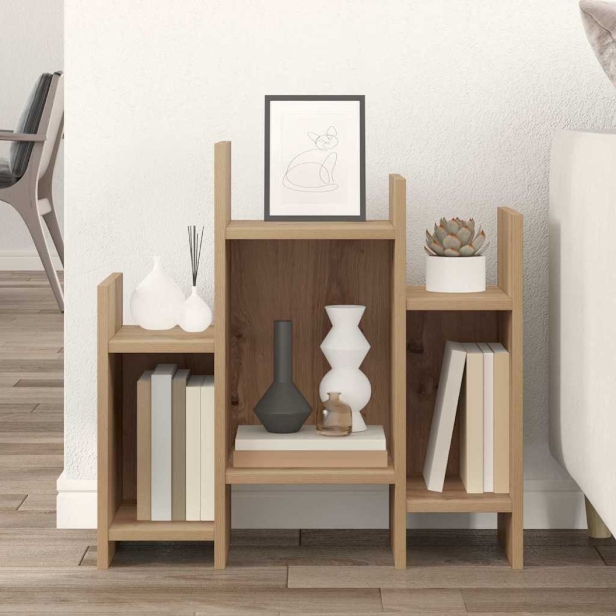 vidaXL Βοηθητικό ντουλάπι Artisan Oak 60 x 26 x 60 εκ.