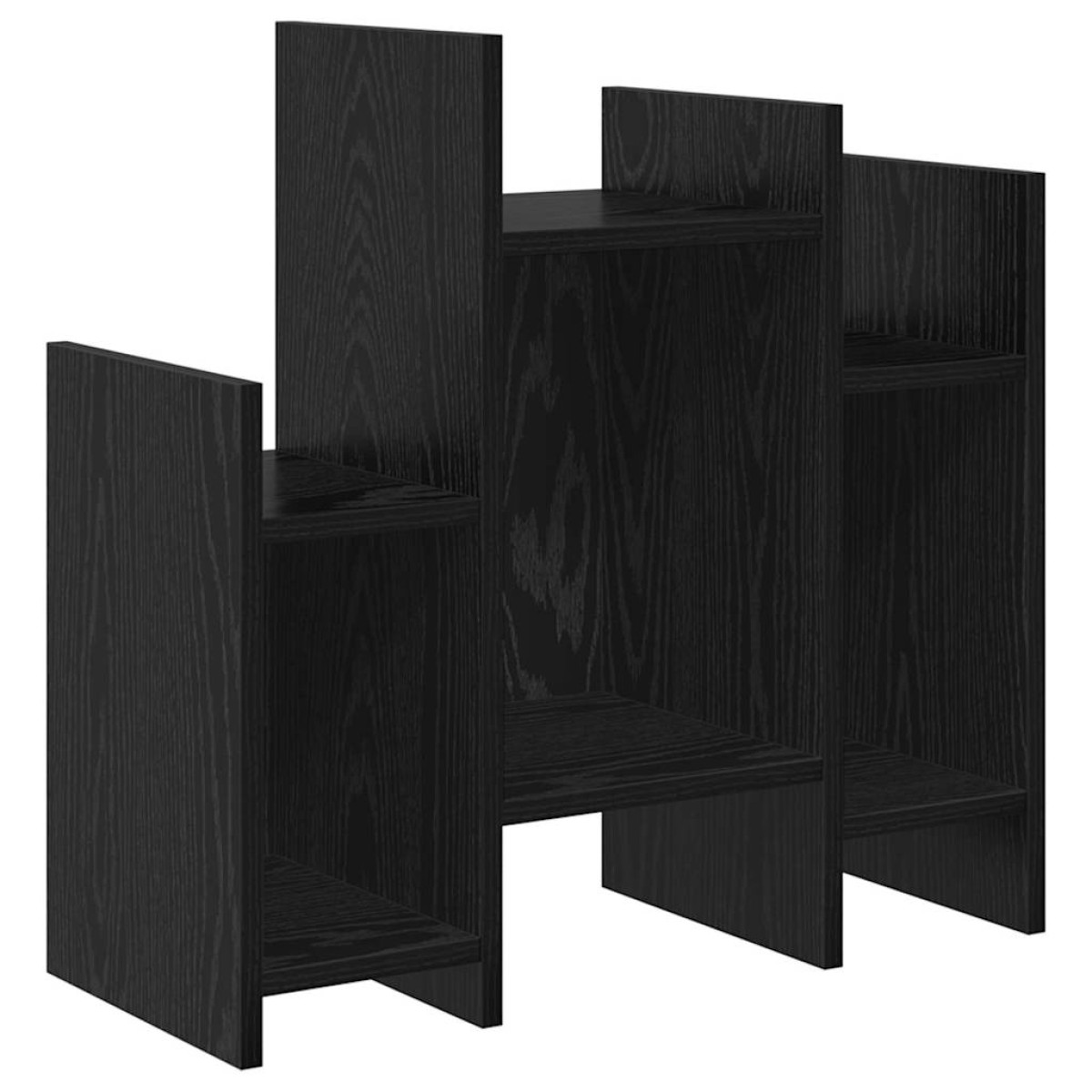 vidaXL Βοηθητικό ντουλάπι Μαύρη Οξυά 60 x 26 x 60 εκ.