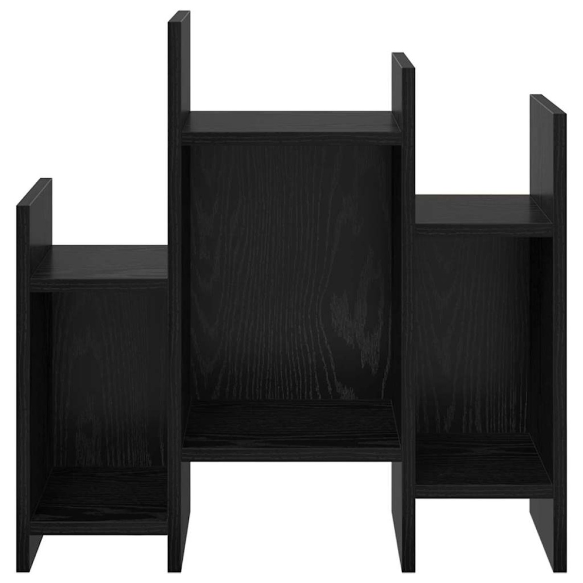vidaXL Βοηθητικό ντουλάπι Μαύρη Οξυά 60 x 26 x 60 εκ.