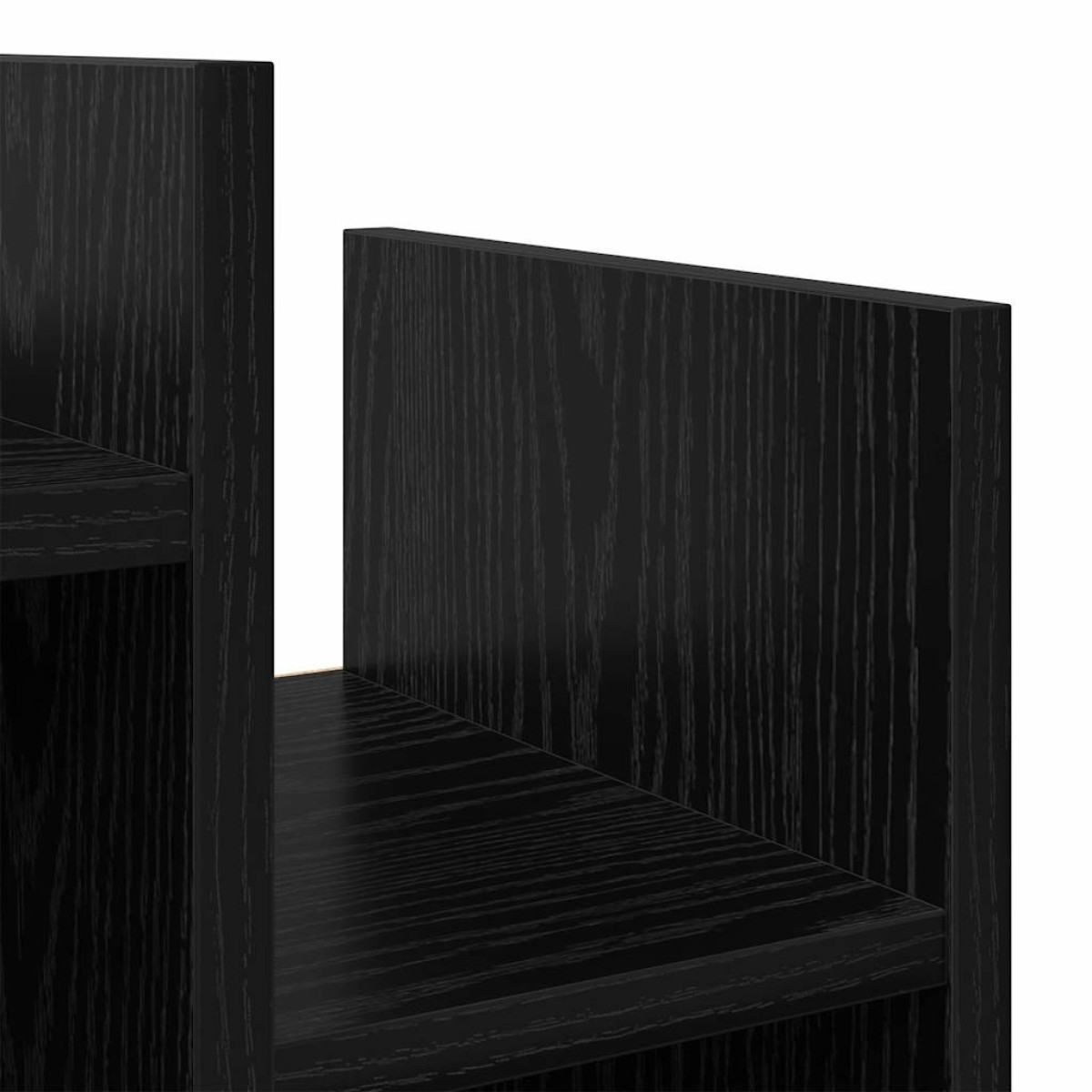 vidaXL Βοηθητικό ντουλάπι Μαύρη Οξυά 60 x 26 x 60 εκ.