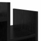vidaXL Βοηθητικό ντουλάπι Μαύρη Οξυά 60 x 26 x 60 εκ.