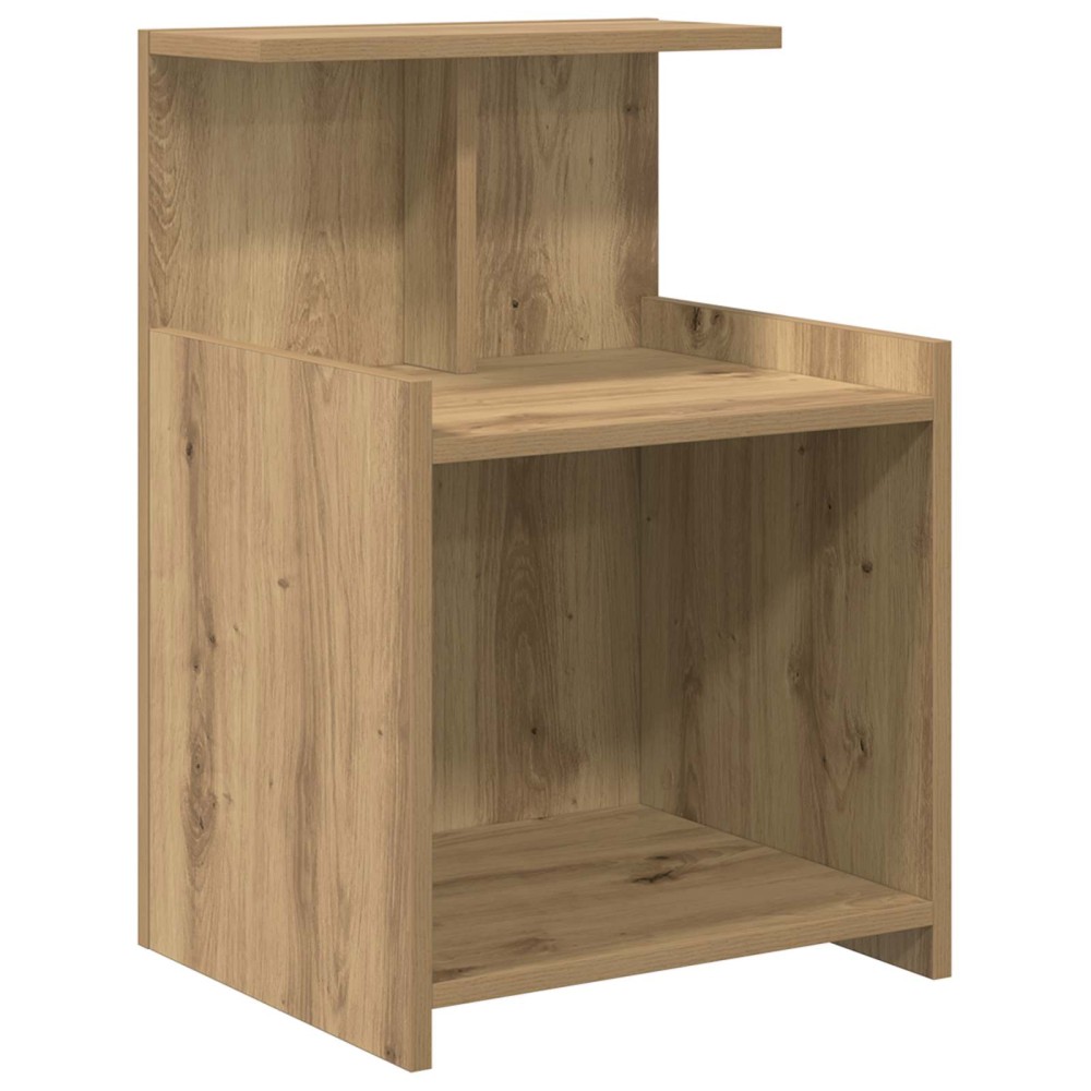 vidaXL Κομοδίνο Artisan Oak 40 x 35 x 60 εκ. Επεξεργασμένο Ξύλο