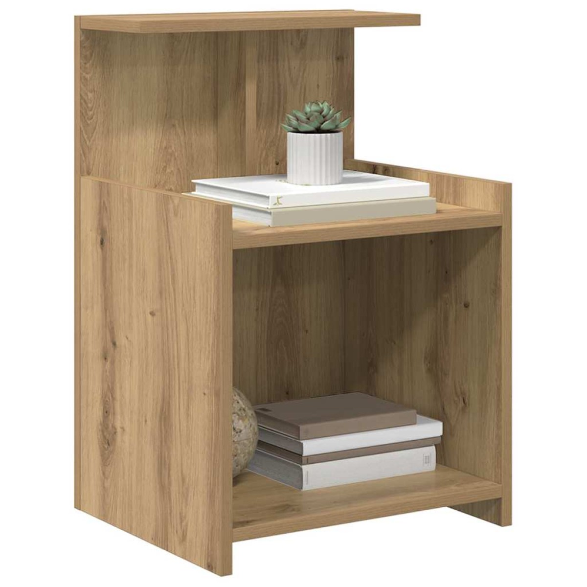 vidaXL Κομοδίνο 2 τμχ. Artisan Oak 40 x 35 x 60 εκ. Επεξεργασμένο Ξύλο