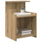 vidaXL Κομοδίνο 2 τμχ. Artisan Oak 40 x 35 x 60 εκ. Επεξεργασμένο Ξύλο