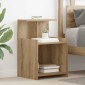 vidaXL Κομοδίνο 2 τμχ. Artisan Oak 40 x 35 x 60 εκ. Επεξεργασμένο Ξύλο