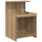 vidaXL Κομοδίνο 2 τμχ. Artisan Oak 40 x 35 x 60 εκ. Επεξεργασμένο Ξύλο