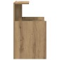 vidaXL Κομοδίνο 2 τμχ. Artisan Oak 40 x 35 x 60 εκ. Επεξεργασμένο Ξύλο