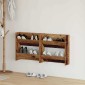 vidaXL Ντουλάπα Παπουτσιών 2 τμχ. 60 x 18 x 60 εκ Επεξεργασμένο Ξύλο