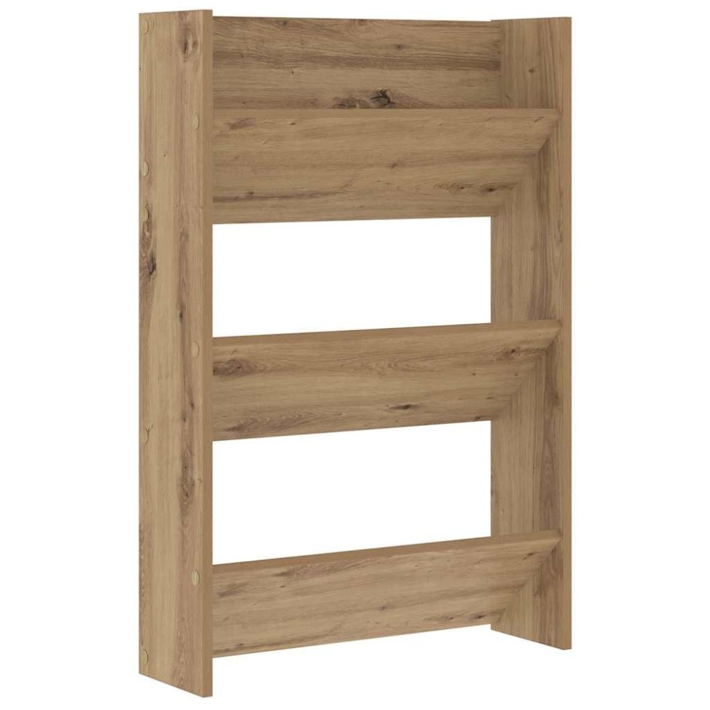 vidaXL Ντουλάπα Παπουτσιών 60 x 18 x 90 εκ Επεξεργασμένο Ξύλο