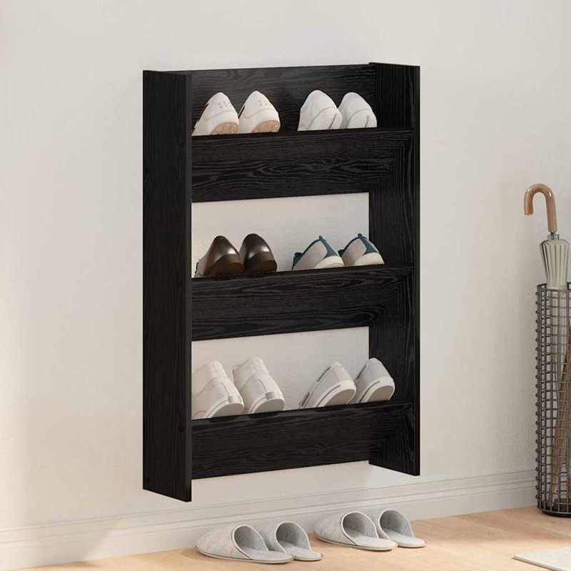 vidaXL Ντουλάπα Παπουτσιών 60 x 18 x 90 εκ Επεξεργασμένο Ξύλο