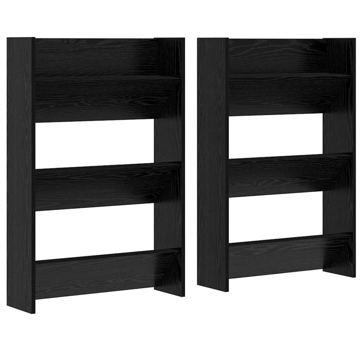 vidaXL Ντουλάπα Παπουτσιών 2 τμχ. 60 x 18 x 90 εκ Επεξεργασμένο Ξύλο