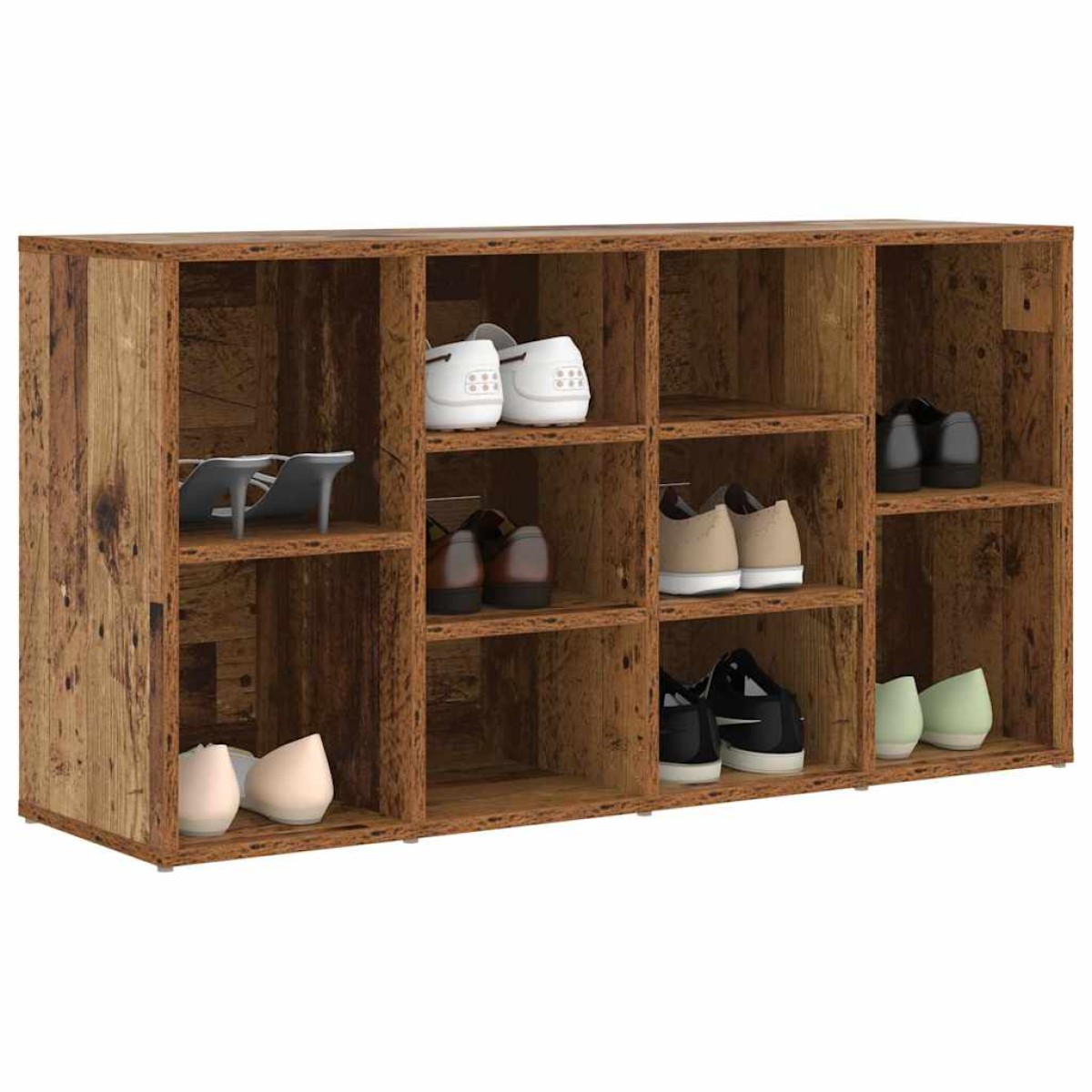 vidaXL Πάγκος για παπούτσια 103 x 30 x 54,5 εκ Επεξεργασμένο Ξύλο