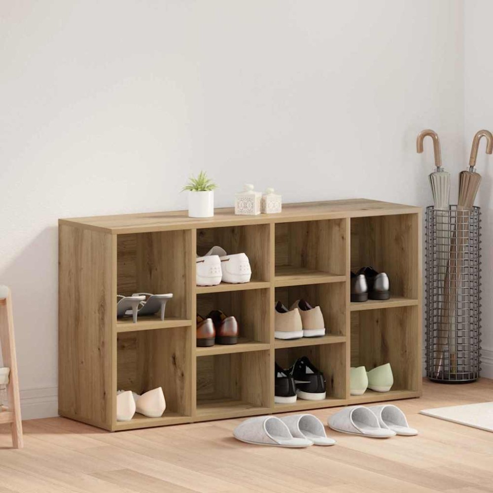 vidaXL Πάγκος για παπούτσια 103 x 30 x 54,5 εκ Επεξεργασμένο Ξύλο