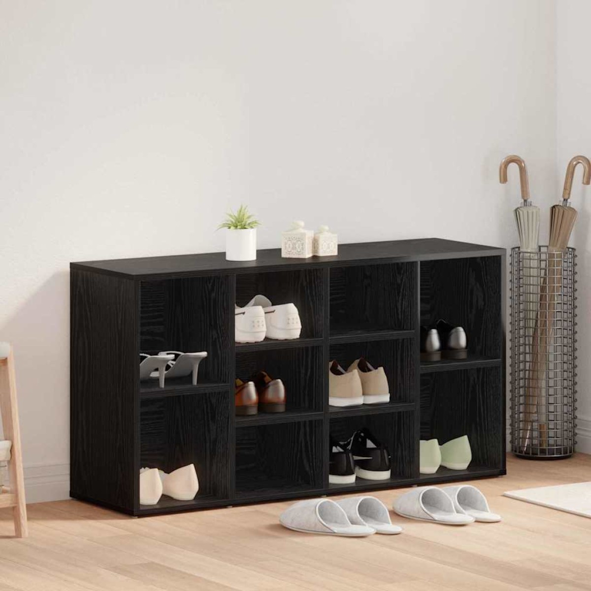 vidaXL Πάγκος για παπούτσια 103 x 30 x 54,5 εκ Επεξεργασμένο Ξύλο