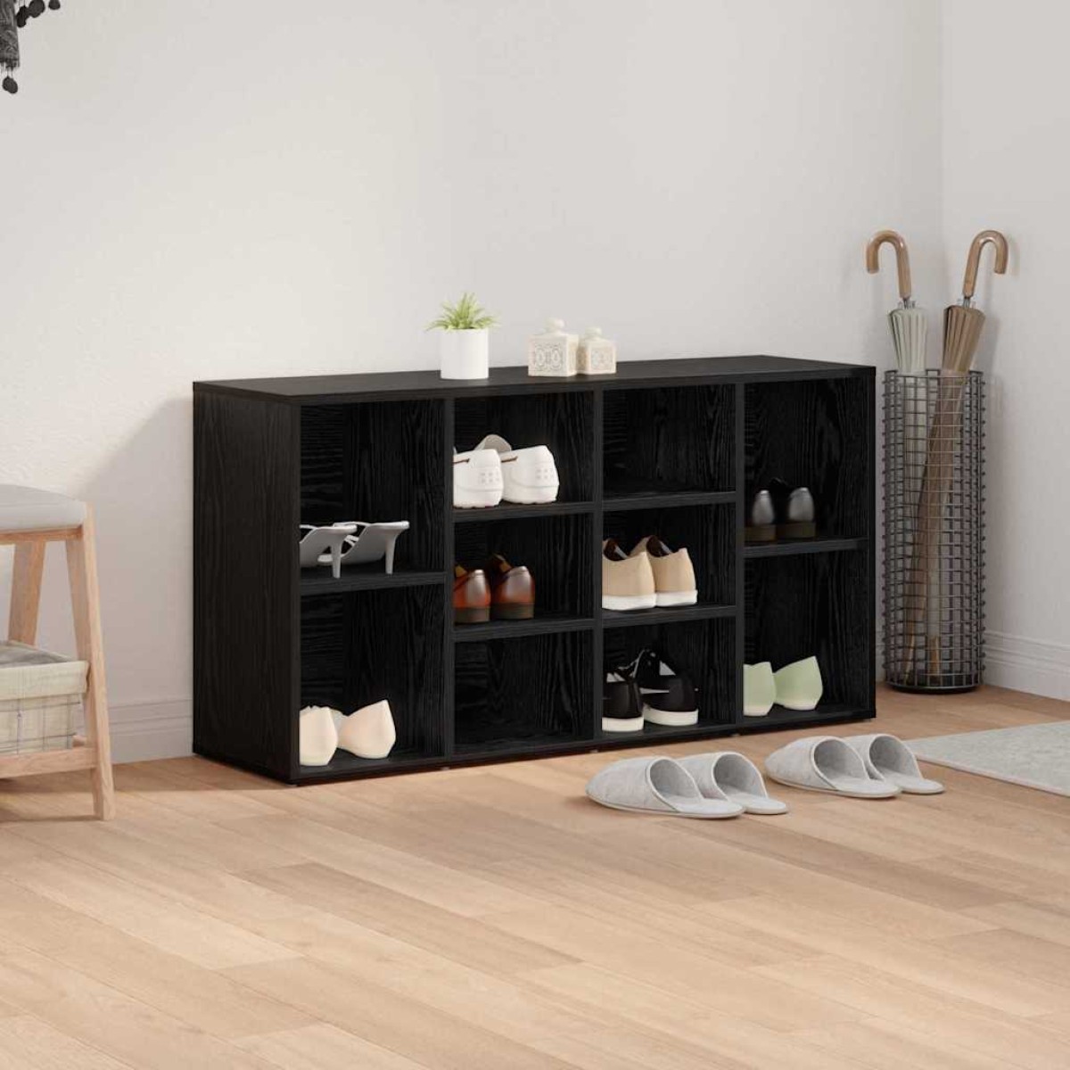 vidaXL Πάγκος για παπούτσια 103 x 30 x 54,5 εκ Επεξεργασμένο Ξύλο
