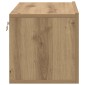 vidaXL Σετ επίπλου τηλεόρασης 2 τμχ. Καφέ Επεξεργασμένο Ξύλο