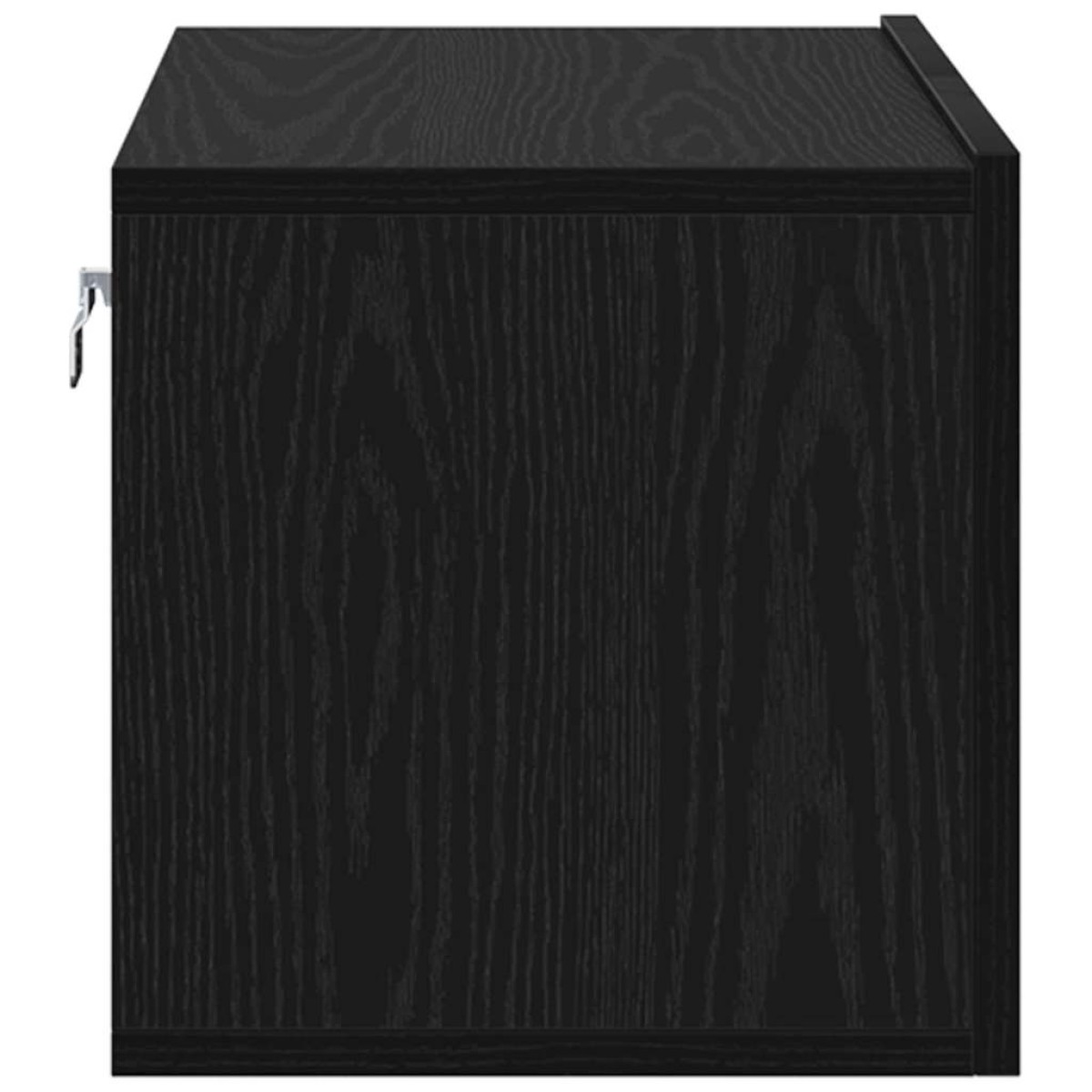 vidaXL Σετ επίπλου τηλεόρασης 60 x 30 x 30 cm Μαύρο Επεξεργασμένο Ξύλο