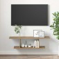 vidaXL Σετ επίπλου τηλεόρασης 103 x 30 x 26,5 εκ Καφέ