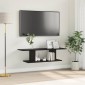 vidaXL Σετ επίπλου τηλεόρασης 103 x 30 x 26,5 εκ Μαύρο