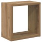 vidaXL Ράφια Τοίχου Επιτοίχιο 2 τμχ. Artisan Oak Επεξεργασμένο Ξύλο