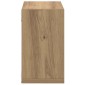 vidaXL Ράφια Τοίχου Επιτοίχιο 2 τμχ. Artisan Oak Επεξεργασμένο Ξύλο