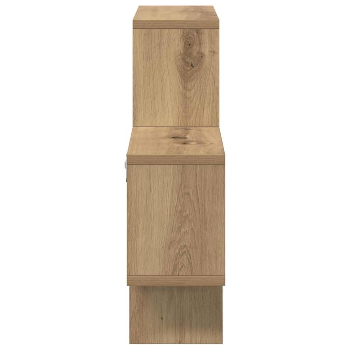 vidaXL Ράφι Τοίχου Επιτοίχιο artisan δρυς 82 x 15 x 51 εκ