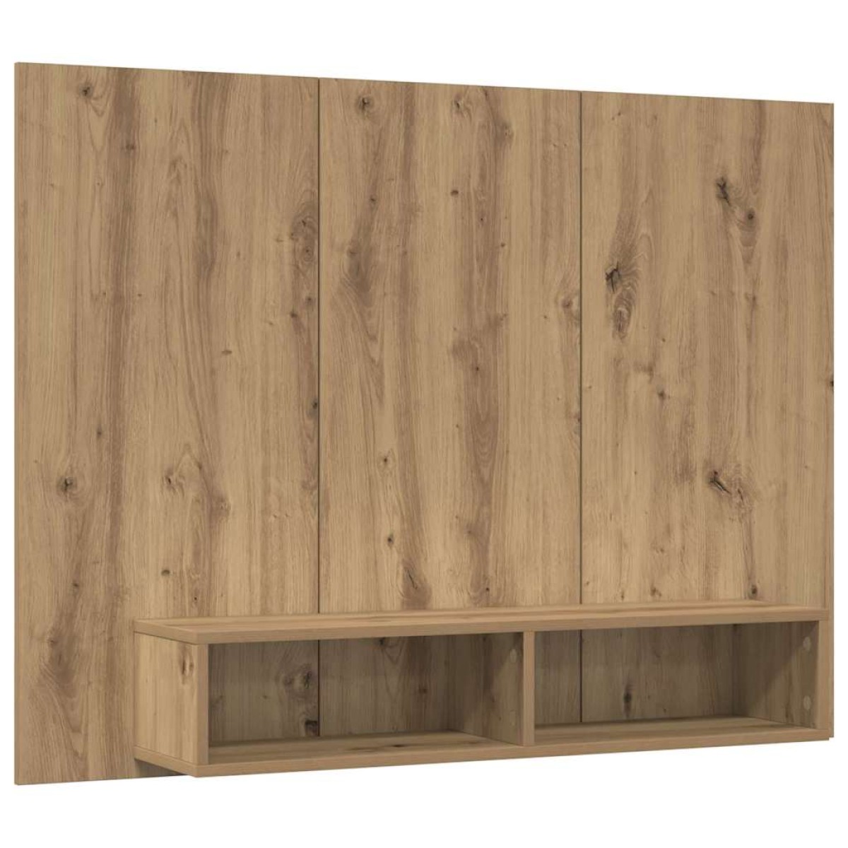 vidaXL Σετ επίπλου τηλεόρασης 120 x 23,5 x 90 εκ. Artisan Oak