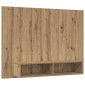vidaXL Σετ επίπλου τηλεόρασης 120 x 23,5 x 90 εκ. Artisan Oak