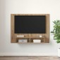vidaXL Σετ επίπλου τηλεόρασης 120 x 23,5 x 90 εκ. Artisan Oak