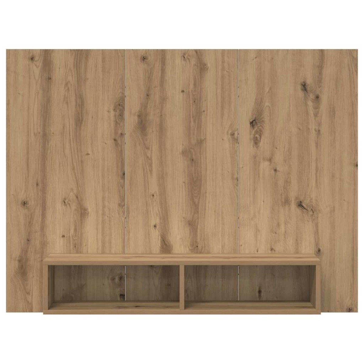 vidaXL Σετ επίπλου τηλεόρασης 120 x 23,5 x 90 εκ. Artisan Oak