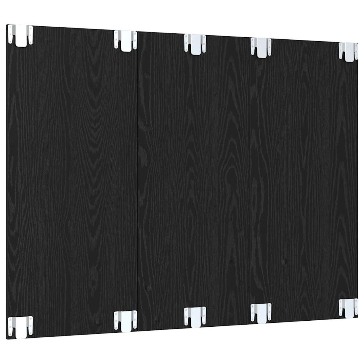 vidaXL Σετ επίπλου τηλεόρασης 120 x 23,5 x 90 εκ. Μαύρη Οξυά
