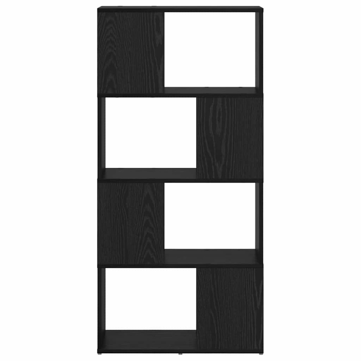 vidaXL Σετ επίπλου τηλεόρασης 60 x 24 x 125,5 εκ Μαύρο