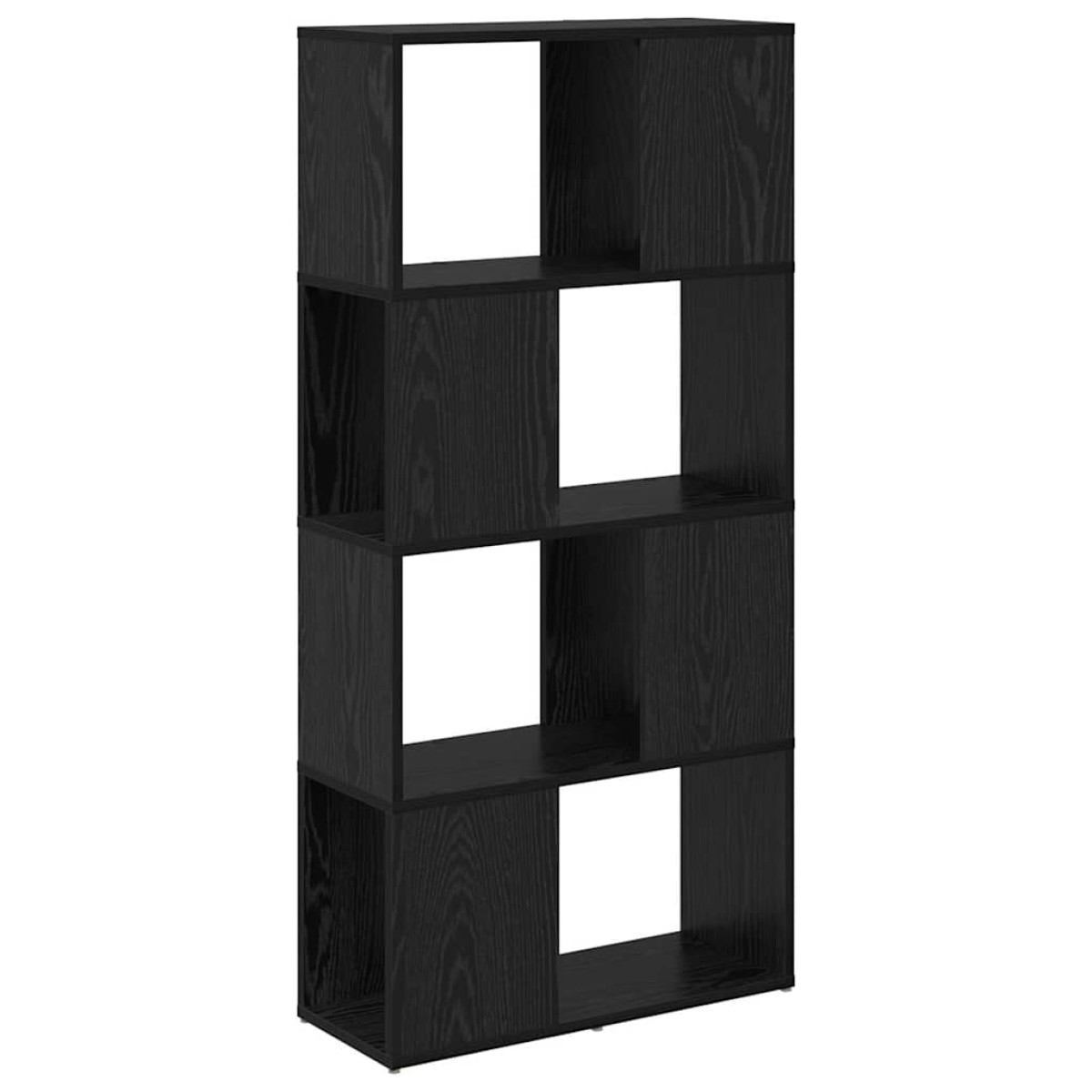 vidaXL Σετ επίπλου τηλεόρασης 60 x 24 x 125,5 εκ Μαύρο