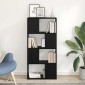 vidaXL Σετ επίπλου τηλεόρασης 60 x 24 x 125,5 εκ Μαύρο