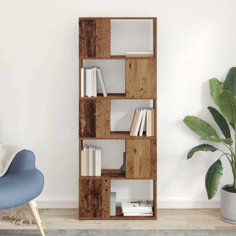 vidaXL Σετ επίπλου τηλεόρασης 60 x 24 x 156 εκ Καφέ Επεξεργασμένο Ξύλο
