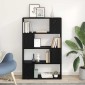 vidaXL Σετ επίπλου τηλεόρασης 80 x 24 x 125 εκ Μαύρο