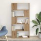 vidaXL Σετ επίπλου τηλεόρασης 80 x 24 x 156 εκ Καφέ Επεξεργασμένο Ξύλο