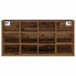 vidaXL Ντουλάπα Παπουτσιών 103 x 30 x 51 εκ. Επεξεργασμένο Ξύλο