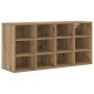 vidaXL Ντουλάπα Παπουτσιών 103 x 30 x 51 εκ. Επεξεργασμένο Ξύλο