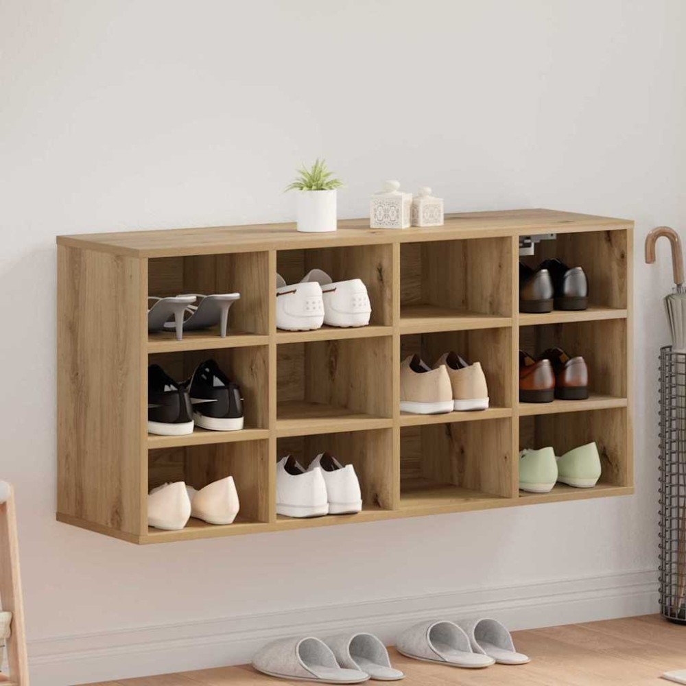 vidaXL Ντουλάπα Παπουτσιών 103 x 30 x 51 εκ. Επεξεργασμένο Ξύλο
