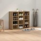 vidaXL Ντουλάπα Παπουτσιών 77,5 x 30 x 67 εκ. Επεξεργασμένο Ξύλο