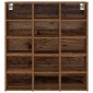 vidaXL Ντουλάπα Παπουτσιών 77,5 x 30 x 83,5 εκ. Επεξεργασμένο Ξύλο