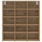 vidaXL Ντουλάπα Παπουτσιών 77,5 x 30 x 83,5 εκ. Επεξεργασμένο Ξύλο