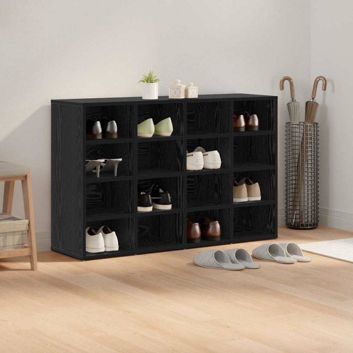 vidaXL Ντουλάπα Παπουτσιών 103 x 30 x 67 εκ. Επεξεργασμένο Ξύλο